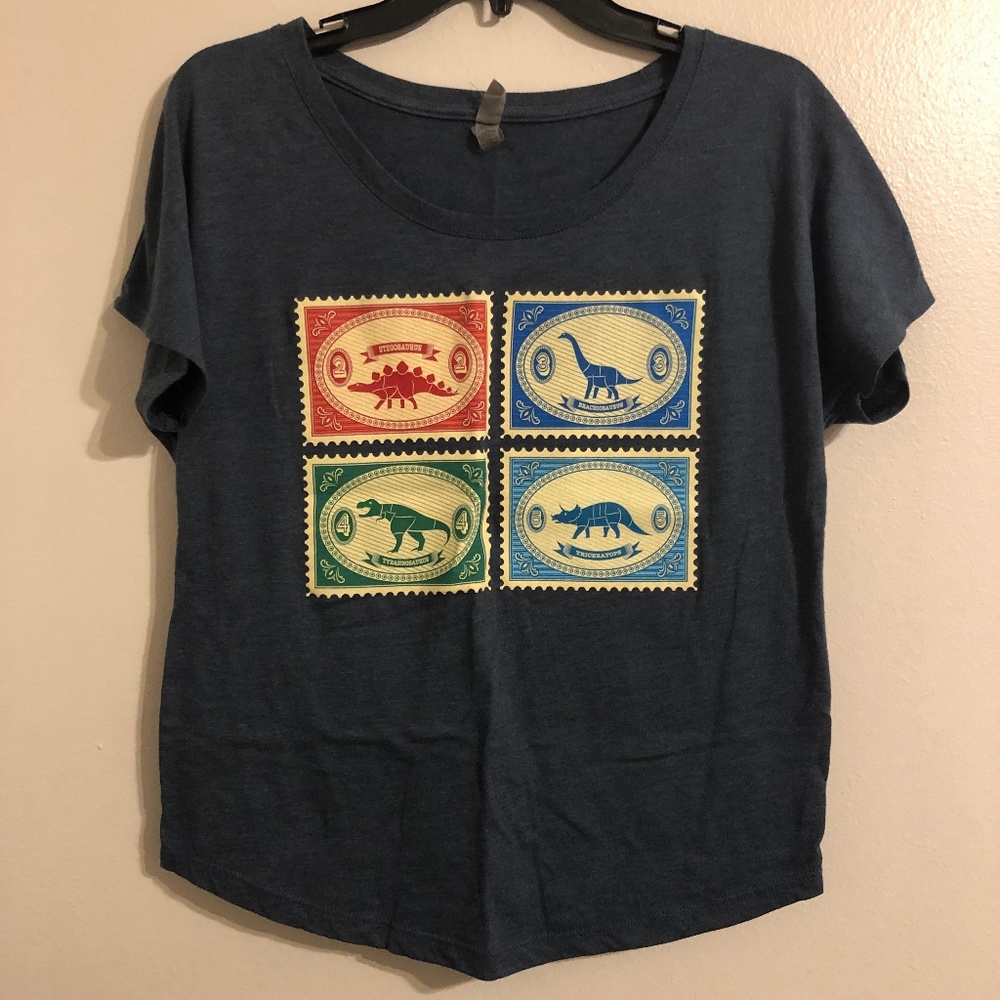 Next Level dinosaur tee
